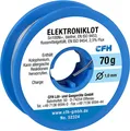 Produktbild: CFH Elektroniklot bleifrei 70g flussmittelgefüllt Feinlötungen Elektronik EL 324