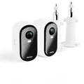 Produktbild: ARLO Essential 2 HD Outdoor Camera weiß, inkl. Halterung, 2er-Pack