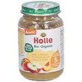 Produktbild: Holle Bio-Apfel und -Pfirsich