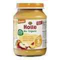 Produktbild: Glas - Demeter Apfel & Pfirsich 190g | HOLLE BABYFOOD