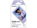 Produktbild: Fujifilm Instax mini film soft lavender (10 vel) - (4,6 cm x 6,2 cm) - Fotopapier