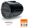 Produktbild: Hertz HTX 8 M-FL-TC MARINE KOAX Boote Marine Outdoor Lautsprecher 1Stück Schwarz