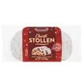 Produktbild: KuchenMeister Christ Stollen 200 g | Saftiger Stollen gefüllt mit Rosinen und kandierten Früchten | nach traditionellem Rezept | 1 x 200 g