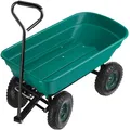 Produktbild: Handwagen Bollerwagen mit Luftreifen Räder Transportwagen  Kippfunktion Gefährt