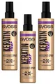 Produktbild: 3x Syoss Keratin Heat Hitzeschutz Spray Für bis zu 230 °C Hitzeschutz, 200ml