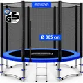 Produktbild: MONZANA® Trampolin Komplettset 305 cm Gartentrampolin Kindertrampolin Outdoor