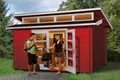 Produktbild: Weka Gartenhaus 158 Gr.2, mit 4 Oberlicht 380 x 300 cm