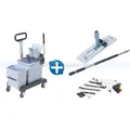 Produktbild: Reinigungswagen Vileda UltraSpeedPro Doppeleimer Ready MICRO