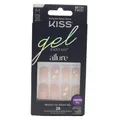 Produktbild: KISS GEL FANTASY ALLURE Nails Nägel 28 x Kunstnägel & Kleber medium - NEU
