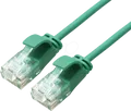 Produktbild: ROLINE 21443931 - Cat.6a Slim Patchkabel, UTP, grün, 0,3 m