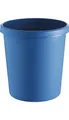 Produktbild: helit Papierkorb 18 l H331xØ315 mm mit Griffrand Kunststoff blau