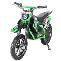 Produktbild: Actionbikes Motors Kinder Mini Enduro Crossbike Gepard Elektro | 500 Watt - Bis 24 km/h - Motorcrossbike - Pocketbike - Cross - Ab 8 Jahren (Grün)