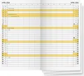 Produktbild: BRUNNEN 1074600006 Faltkalender 9x15cm 2S/1M Einlage