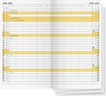 Produktbild: 2026 Brunnen Ersatzkalender Faltkalender 1M 2S 9*15 1074600006 Einlage Leporello