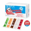 Produktbild: BUSSY WASSEREIS 200 STÜCK MIX SCHLECK DRINKS 200 X 40ML Vorratskarton