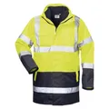 Produktbild: Safestyle *SPENCER* 4-IN-1 WARNSCHUTZPARKA GELB/MARINE (S) (204087)