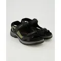 Produktbild: Ecco Offroad Sandale Obermaterial: Leder und Textil schwarz