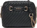Produktbild: Guess Francy Kamera Crossbody-Tasche in Schwarz für Damen – 16 x 22 x 9 CM / 3.2 L / Black