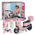 Produktbild: BABY born E-Scooter - Ferngesteuerter Roller inkl. Zubehör - Funktioniert mit Batterien - Geeignet für alle 43cm Puppen