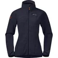 Produktbild: Bergans Hareid Fleece W Jacket Nohood dark navy (7284) S