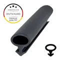 Produktbild: Einfach Dichtungen Profildichtungsband Dichtung I 5m I Farbe Schwarz ► Langlebig und wartungsfrei