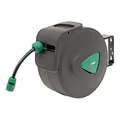 Produktbild: STIER Garten Schlauchtrommel SGS-200 20+2 m mit Sprühpistole automatisch schwenkbar, Gartenschlauch, Automatik-Aufwicklung, für Wandmontage, Trommelrolle Schlauch
