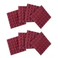 Produktbild: Gator Frameworks GFW-ACPNL1212PBDY-8PK 8 Burgundy 12x12 Acous Panel