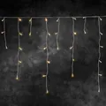 Produktbild: Konstsmide LED Eisregen Lichtervorhang für Außen 336 LED, bernstein