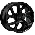 Produktbild: Platin P103 Black Glossy 7x18 ET 35 4/108 Alufelge Schwarz