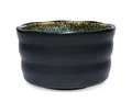 Produktbild: Teeladen Herzberg MAOCI - Matcha Tee-Schale Chawan aus Porzellan 350ml schwarz handgefertigt