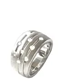 Produktbild: Fossil Fingerring Damenring 925er Sterlingsilber Zirkonia Gr. 50(15,9) JF15789040503, Veredelung durch Rhodinierung, elegantes Design