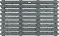 Produktbild: Badematte WENKO Indoor & Outdoor – rutschhemmend – 50 x 80 cm Grau