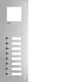 Produktbild: HAGER RTQ108X Frontplatte intercom 8Tasten+Nam