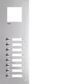 Produktbild: Hager Frontplatte intercom RTQ108X Klingeltableaus Frontplatte