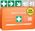 Produktbild: ® Erste Hilfe Verbandskasten inkl. Wandhalterung DIN 131572021 - Erste Hilfe ...