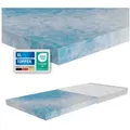 Produktbild: ARBD, Topper ARBD Classic XL 10cm Topper - 10 cm Höhe, für alle Bettarten geeignet, 10 cm hoch, Beidseitig nutzbar, abnehmbar und waschbar 90 cm x 200 cm x 10 cm