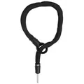 Produktbild: ABUS Rahmenschloss Ivy Tex Chain Schlosskette, 100 cm schwarz schwarz 100 cm