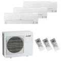Produktbild: Mitsubishi Electric Klimaanlage Basic Wandgerät Multi 2 x 2,5 kW + 3,5 kW A++/A+