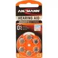 Produktbild: Ansmann 5013243 Knopfzelle 1,4V Zink-Air Typ AZA13 (5013243)