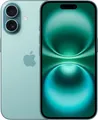 Produktbild: Apple iPhone 16 128GB blaugrün 5G iOS 6,1 Zoll 48MP Smartphone - WIE NEU