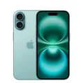 Produktbild: Apple iPhone 16 128GB Blaugrün iOS Smartphone