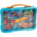 Produktbild: HW - Sammelkoffervitrine für 54 Autos mit leuchtendem Hot Wheels Logo