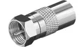 Produktbild: Adapter F: Wtyk F Gniazdo do kabla koncentrycznego - Połączenie, materiał obudow