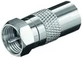 Produktbild: F-Steckverbinder F-Stecker auf Koaxial Buchse 9,5mm