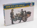 Produktbild: Italeri 0315 BMW R75 with Sidecar Modell Motorrad Bausatz 1:35 OVP - NEU