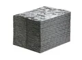 Produktbild: PIG HAM-O® Universal-Bindevlies-Matte, universale Ausführung, grau, BxL 410 x 510 mm, VE à 100 Stk