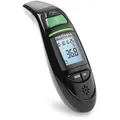 Produktbild: Medisana Fieberthermometer TM 750 Black, Kontaktlose Infrarot-Messung mit Fieberalarm, 30 Stück