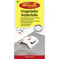 Produktbild: Aeroxon by BSI – Klebefallen – leistungsstark – zur Bekämpfung von Silberfischen – Kakerlaken – Cloportes – aktiv bis zu 6 Monate – ungiftig – 3 Stück geruchsneutral