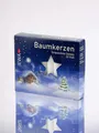 Produktbild: 20er Set Weiße Baumkerzen  Weihnachtsbaum Adventskranz Erzgebirge Deko Kerzen