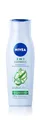 Produktbild: NIVEA 2in1 Express Shampoo & Spülung (250 ml), intensive Haarpflege mit Aloe Vera und Glanz Serum, Haarshampoo & Spülung für schnelle, unkomplizierte Pflege